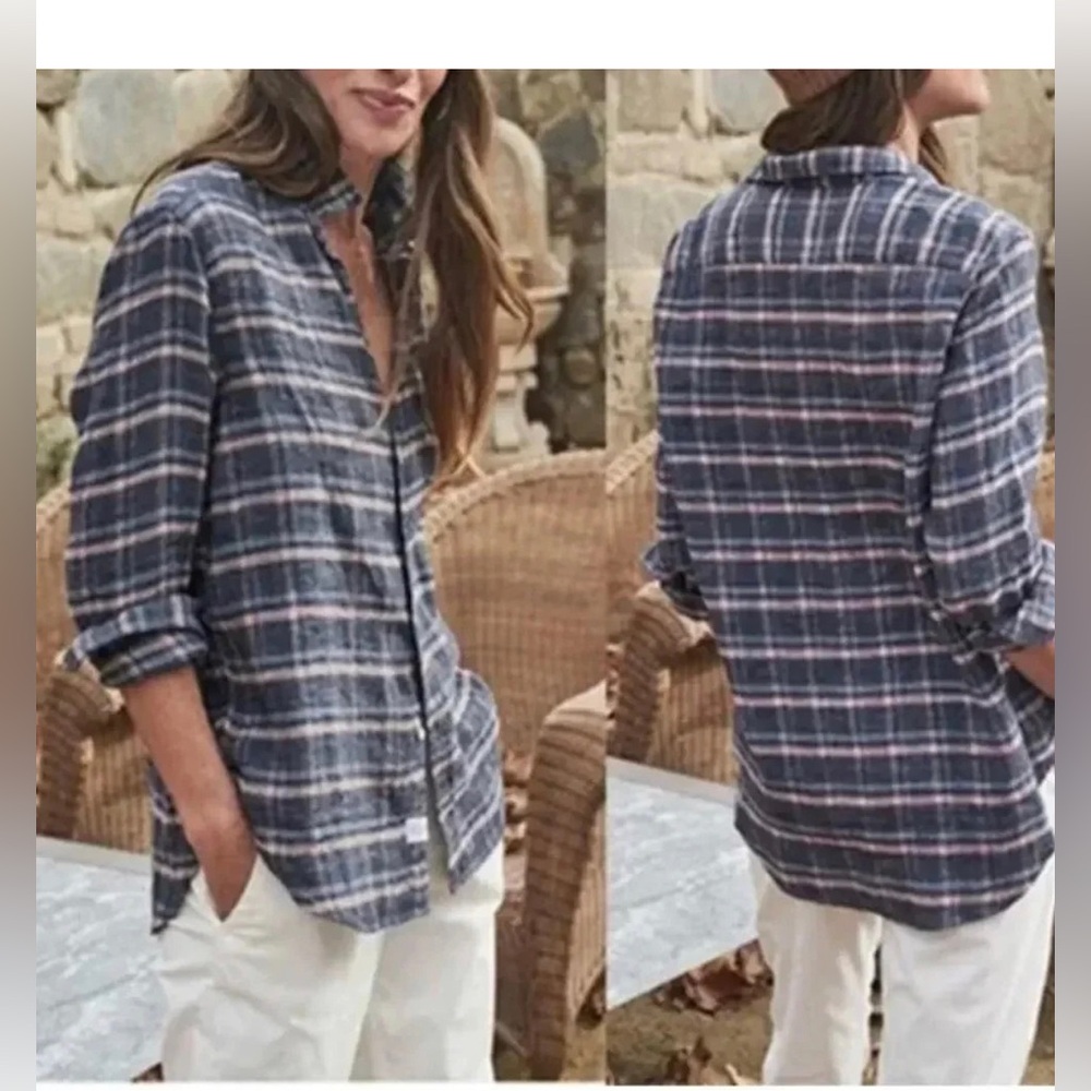 Frank & Eileen Blue Plaid Button-Down Shirt